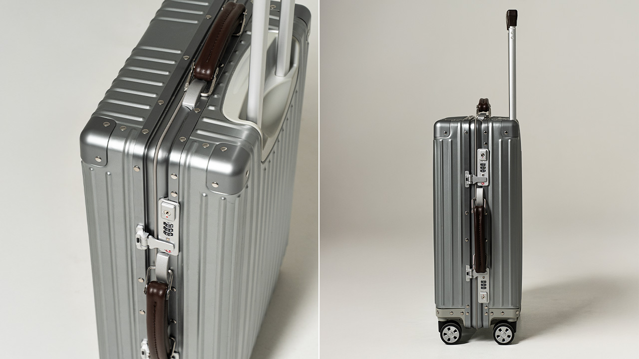 AERIONN Forma from Aerospace-Grade Titanium Luggage Designed in Milan