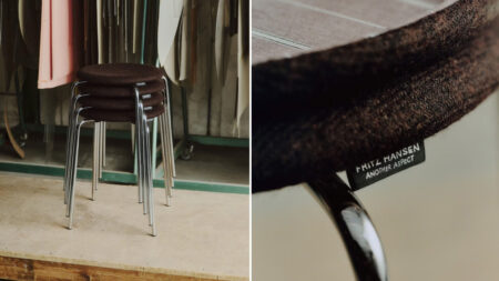 Fritz Hansen Reimagines Series 7 and PK22 Chairs With Upcycled Fabric Waste ANOTHER ASPECT and Fritz Hansen furniture collection