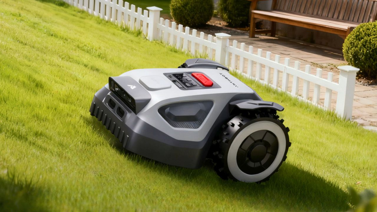 ANTHBOT M Series Robotic Mower - climbs slopes up to 24 degrees