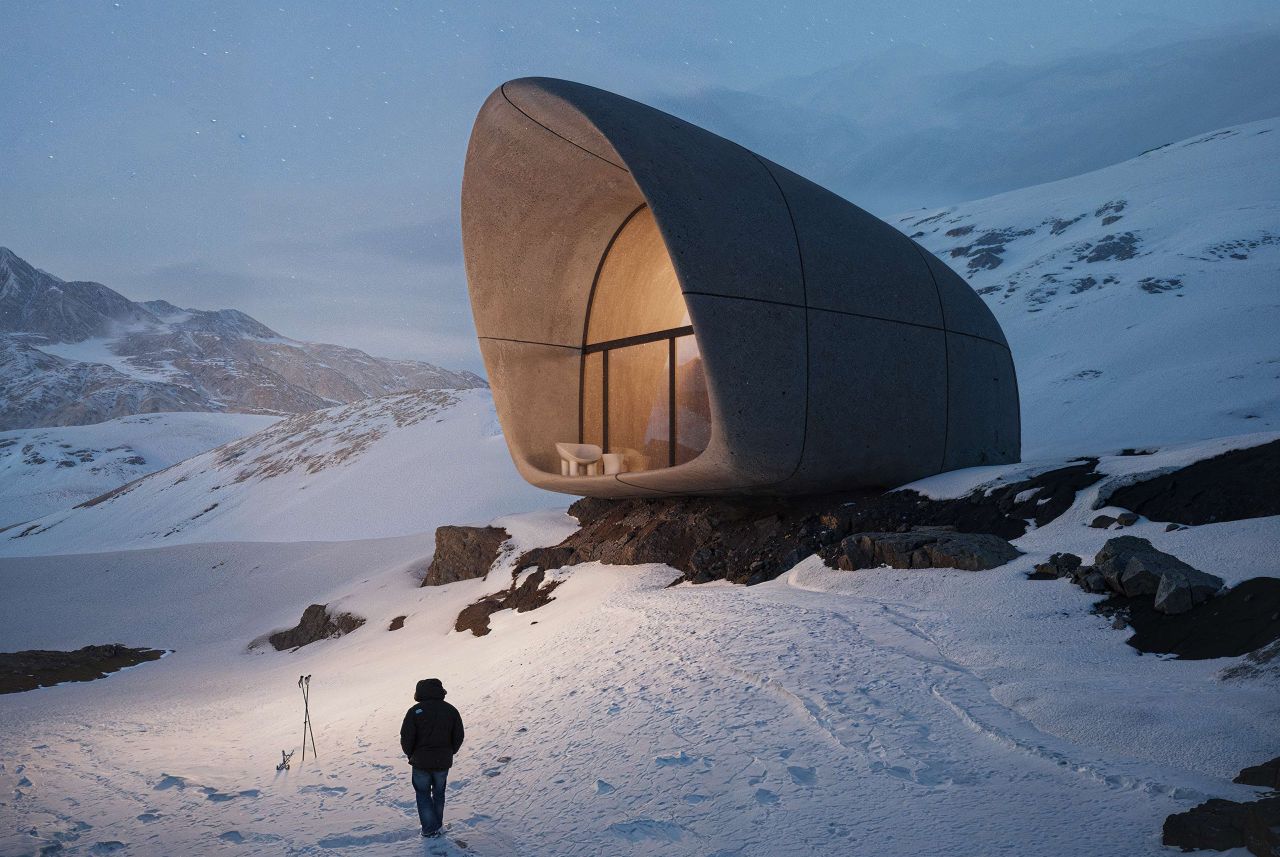 Altihut High-Altitude Sustainable Cottages by Studio Stipfold