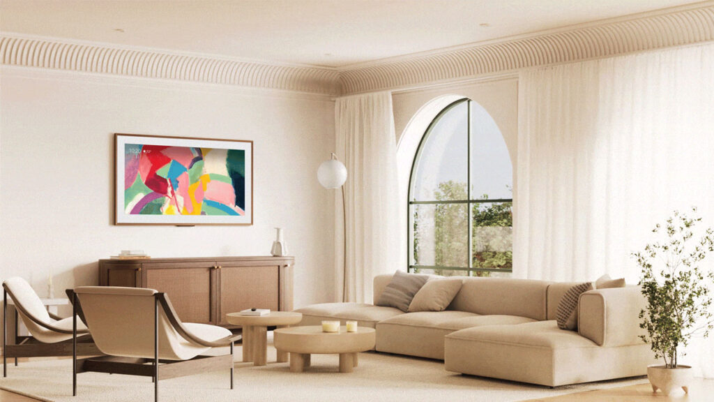 Amazon Ember Artline Crashes LG and Samsung’s Lifestyle TV Party at CES Amazon Ember Artline