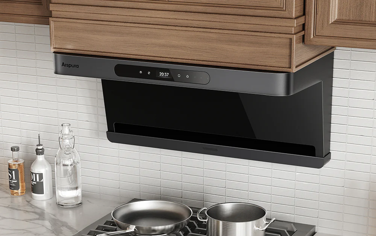 Arspura F1 Range Hood Delivers Whisper-Quiet Operation