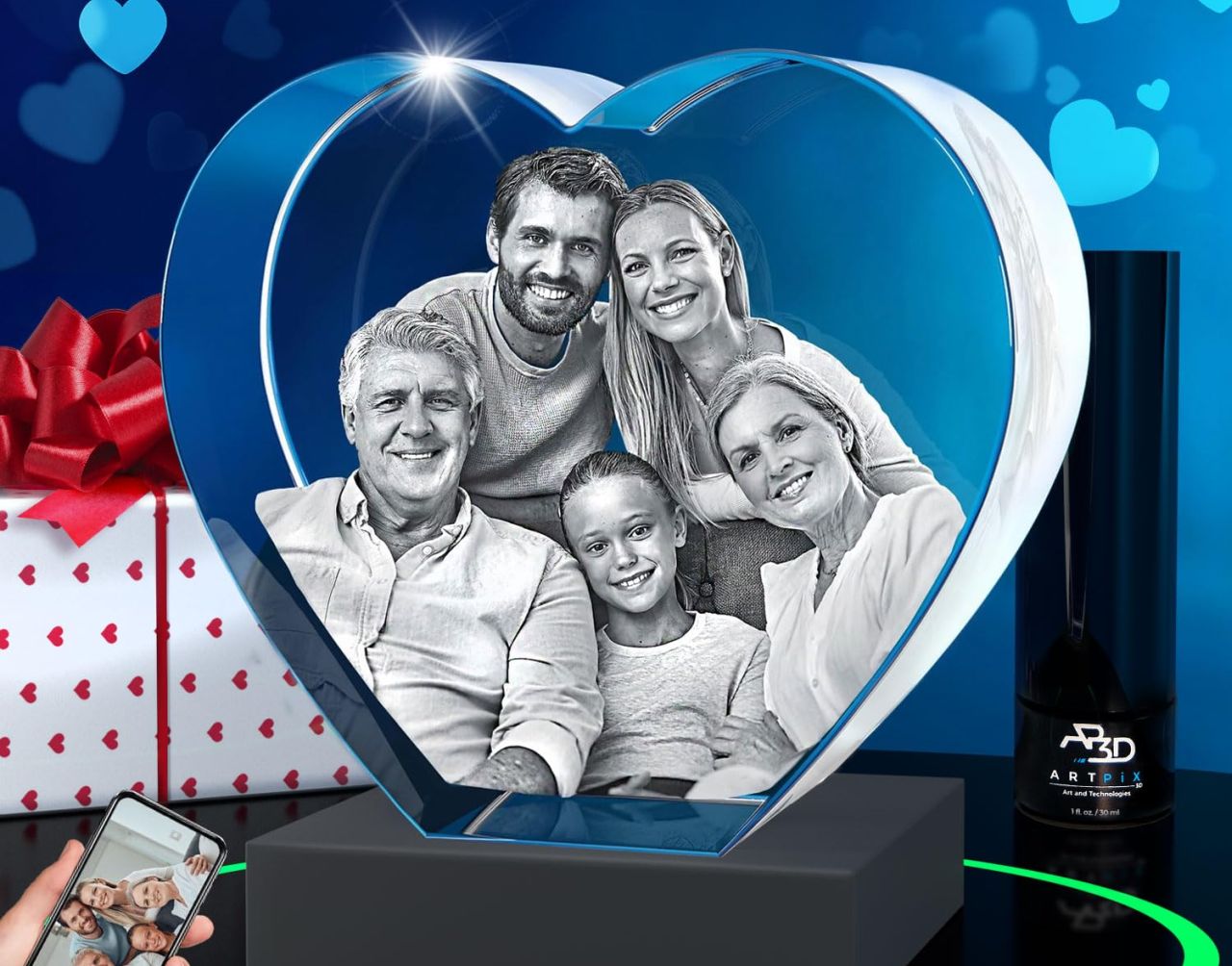 ArtPix 3D Premium Crystal Photo