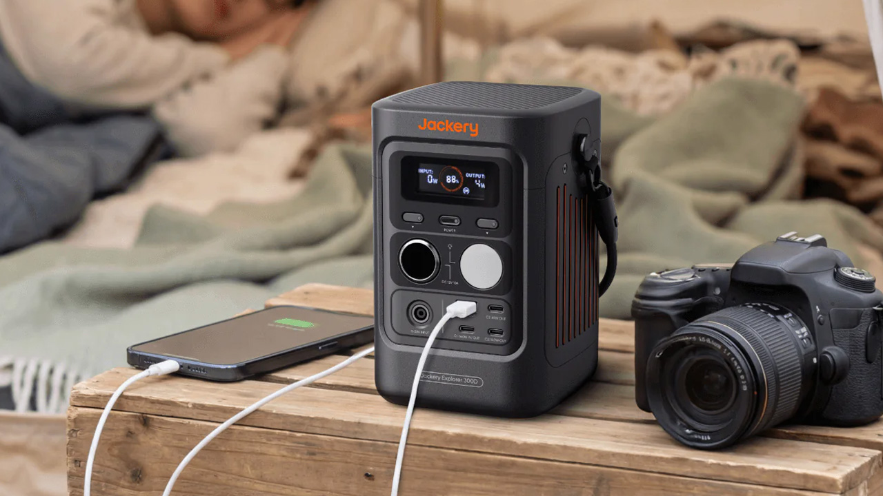 Best Power Station Deals From of Jackery New Year Sale - Jackery Explorer 300D Portable Power Station