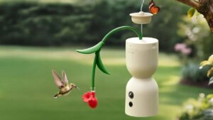 Birdfy Brings New Smart Hummingbird Feeder to CES, Captures Slow-Motion Videos in 4K Birdfy Smart Hummingbird feeder Hum Bloom - 1