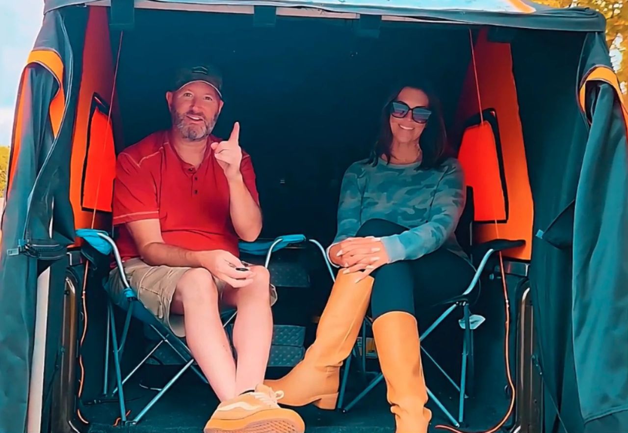 This Tonneau Cover Transforms Into Hard-Walled Tent