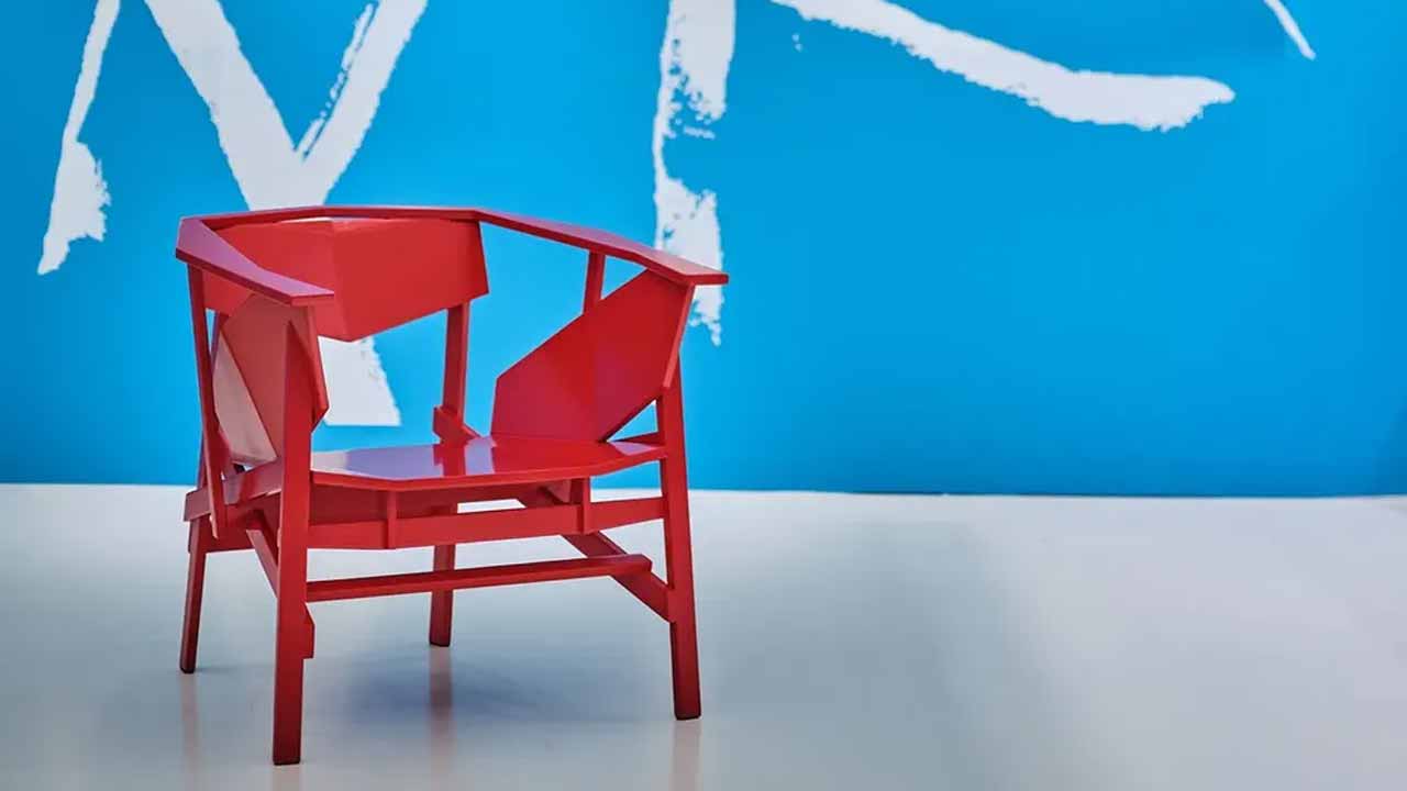 China chair by Chen Durai combines past with future for Revisited Baroque trend