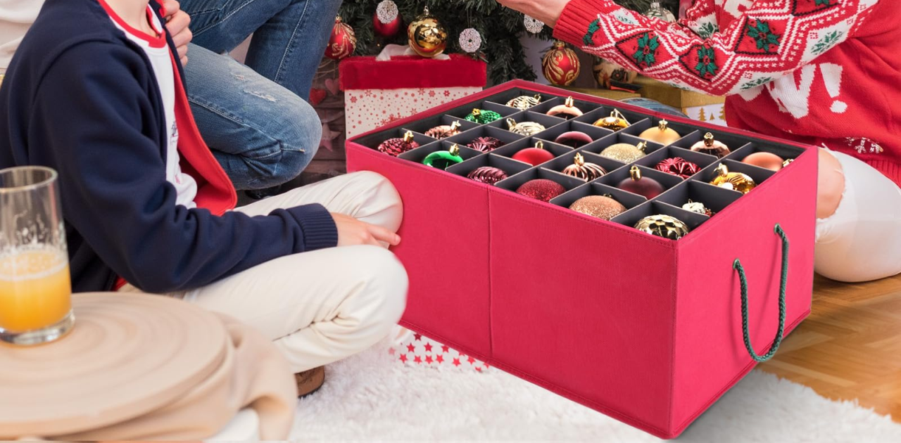 Christmas Ornament Storage Box