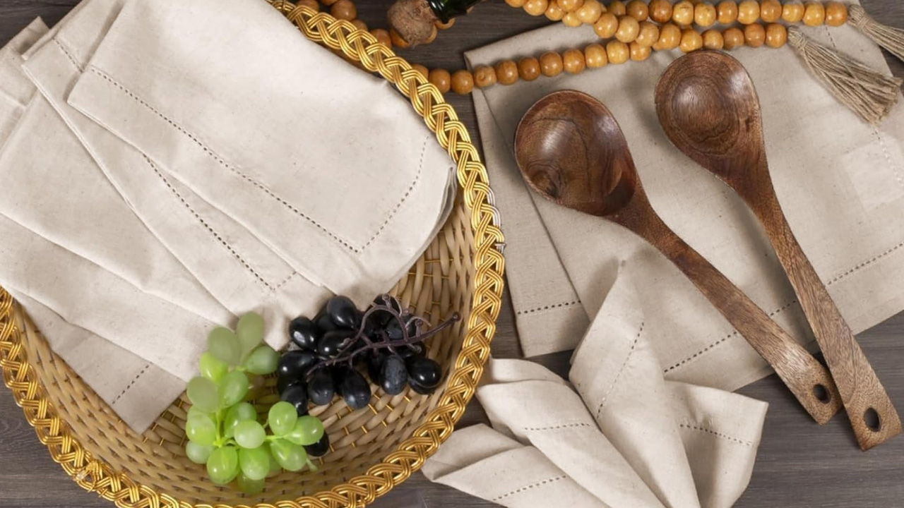 Cotton-Linen Napkin set of 12