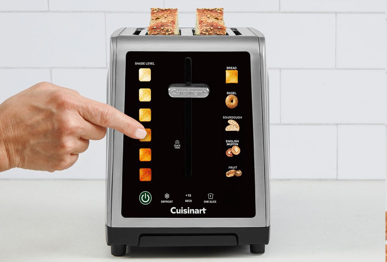 Cuisinart SimpliTouch XL Colour Touchscreen 2-Slice Toaster