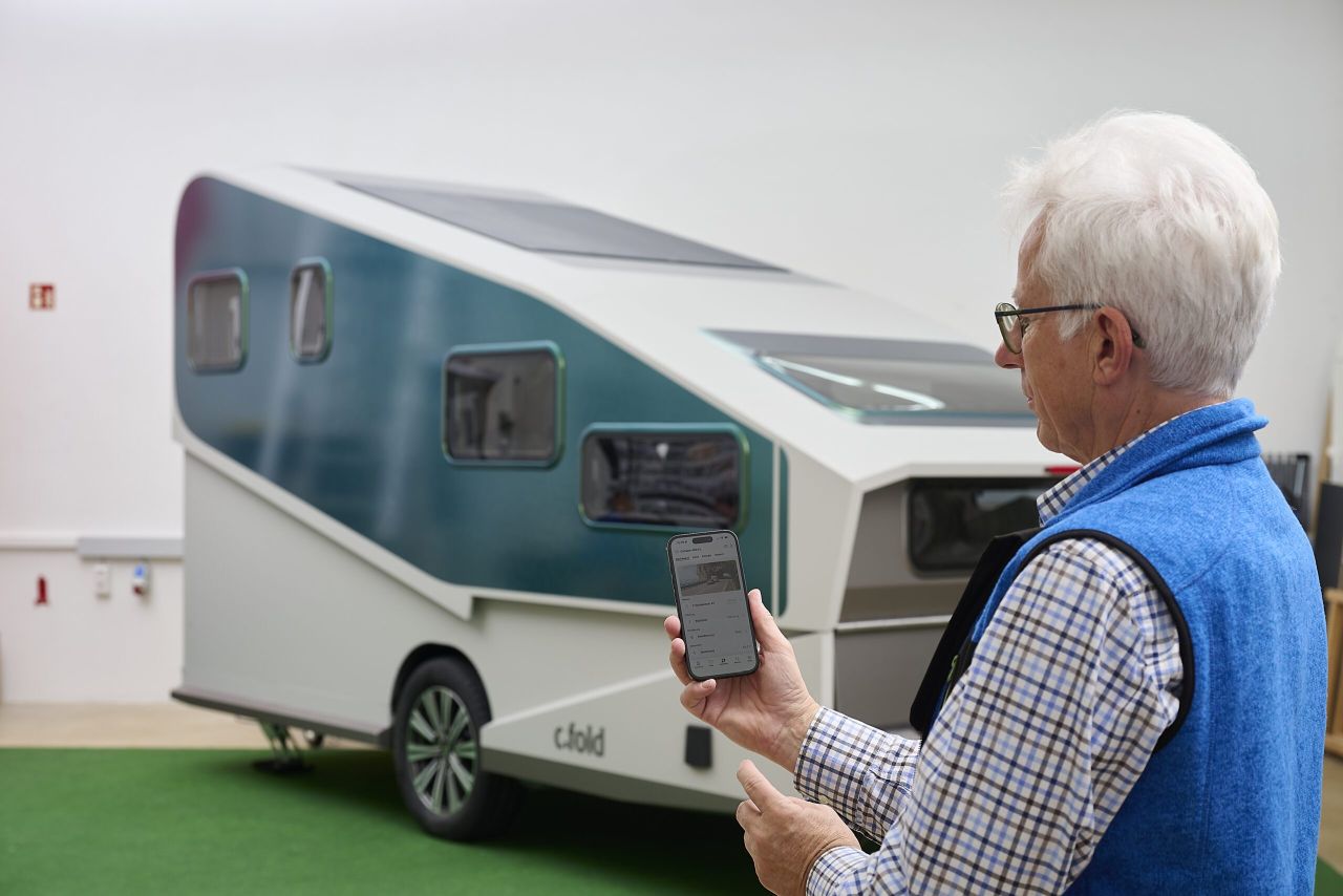 Dethleffs Foldable c.fold Caravan Concept