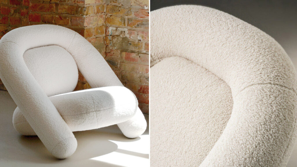 Bun Lounge Chair at Maison&Objet is Warm and Toasty Like Freshly Baked Bun Dmytro Kozinenko Bun Chair