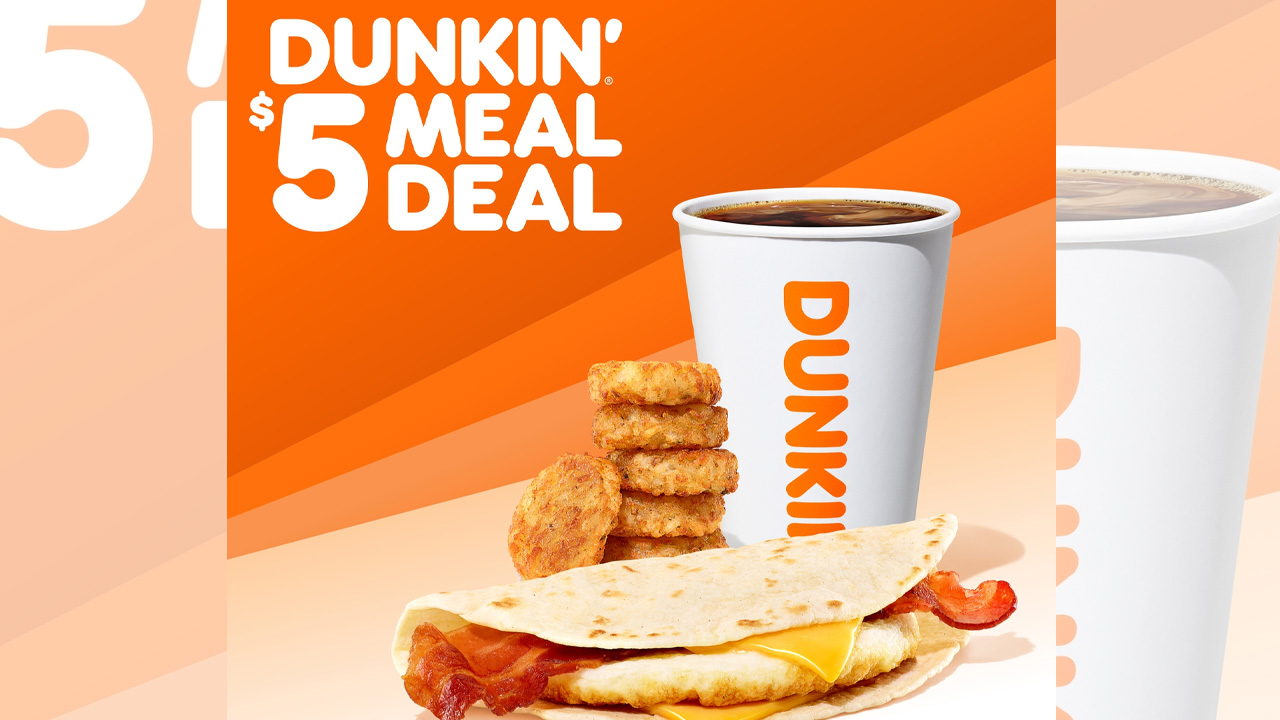 Dunkin' $5 Meal Deal