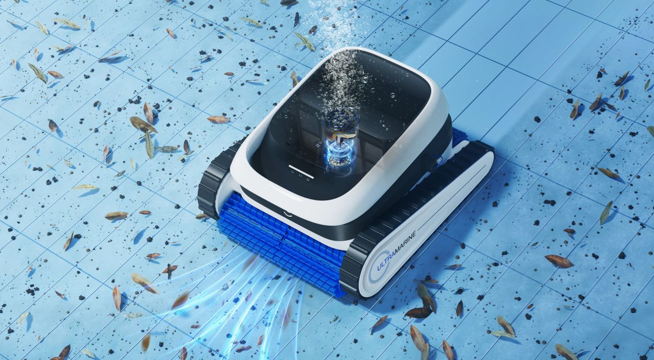 Ecovacs Ultramarine robot pool cleaner at CES 2026