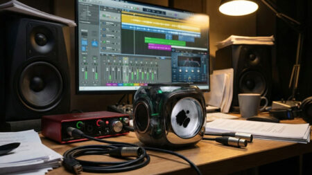 FerroBeat Ferrofluid Speaker and Audio Visualizer