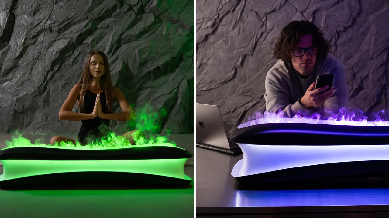 Pyrox Water Powered Fireplace