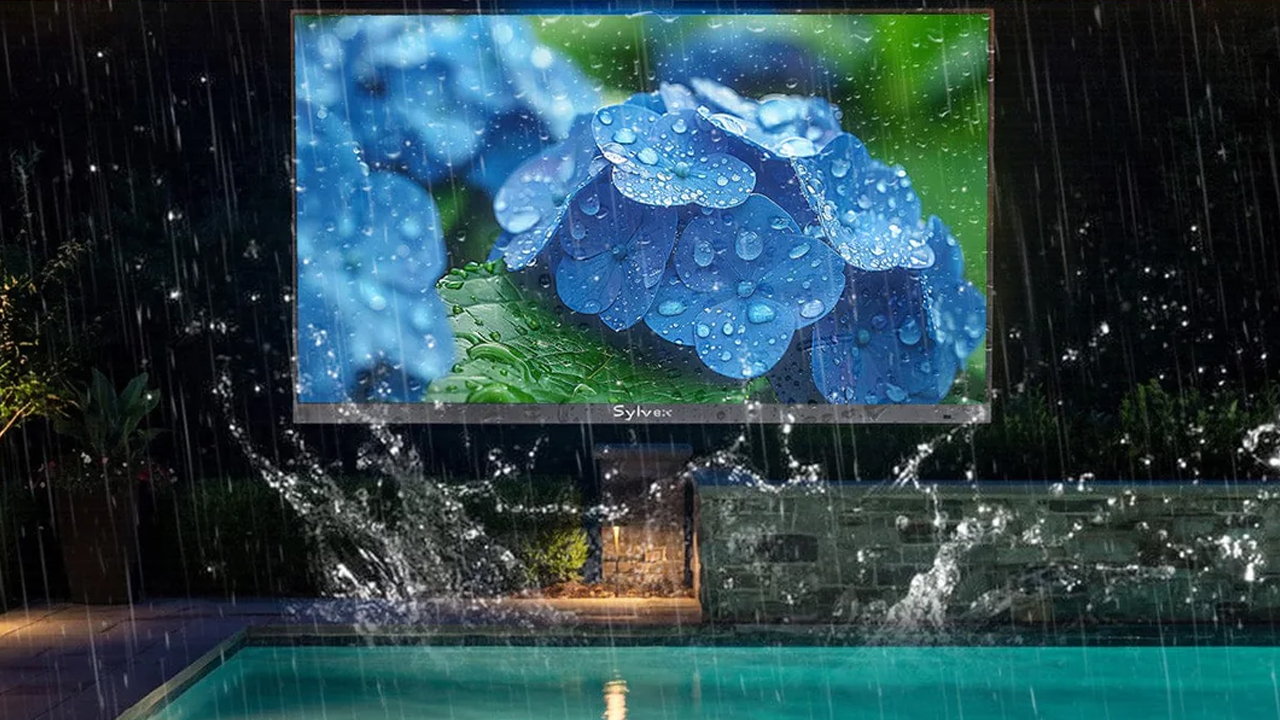 Sylvox unveils bezel-less outdoor TV at CES