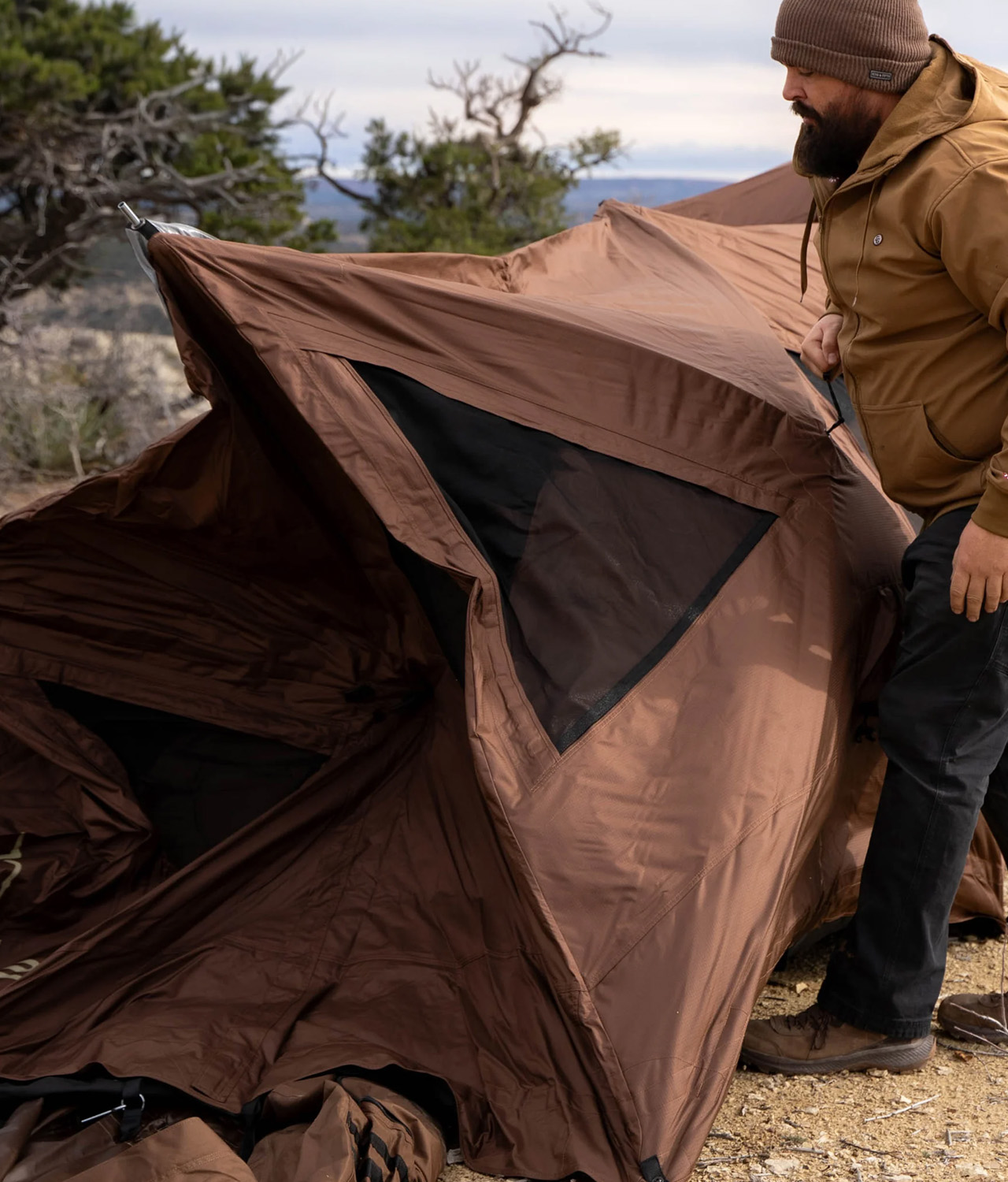 Gazelle Backcountry T10 is easy to set up