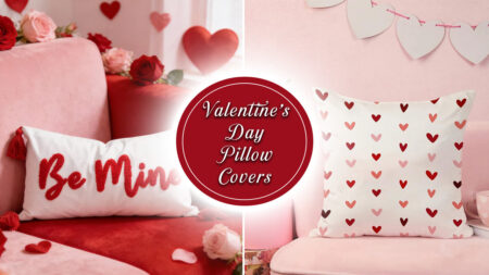 Give Your House Romantic Makeover With Valentine’s Day Pillow Covers