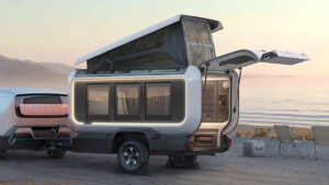 Honda Base Station Solar Powered Camper Trailer