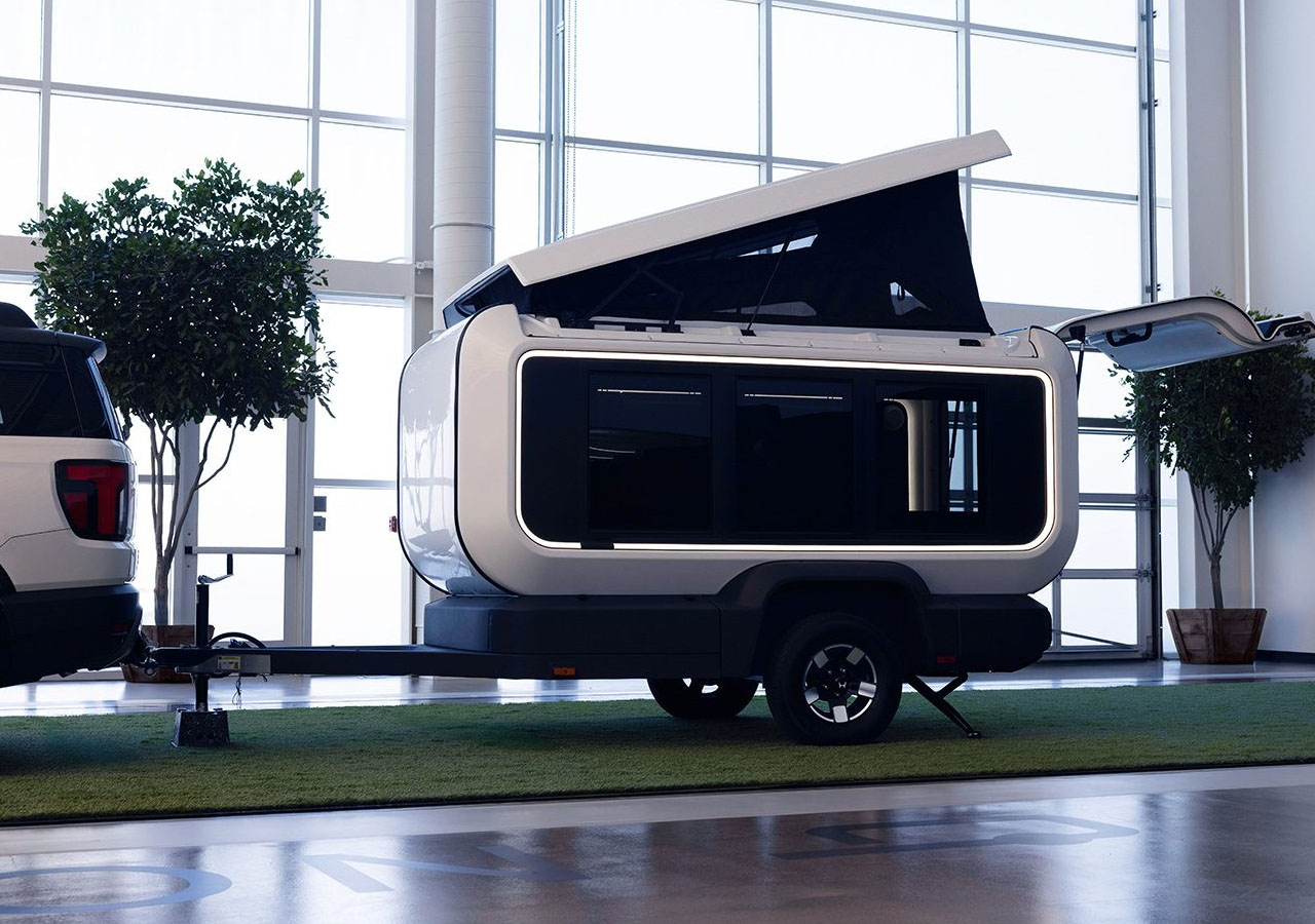 Honda Base Station Solar Powered Camper Trailer