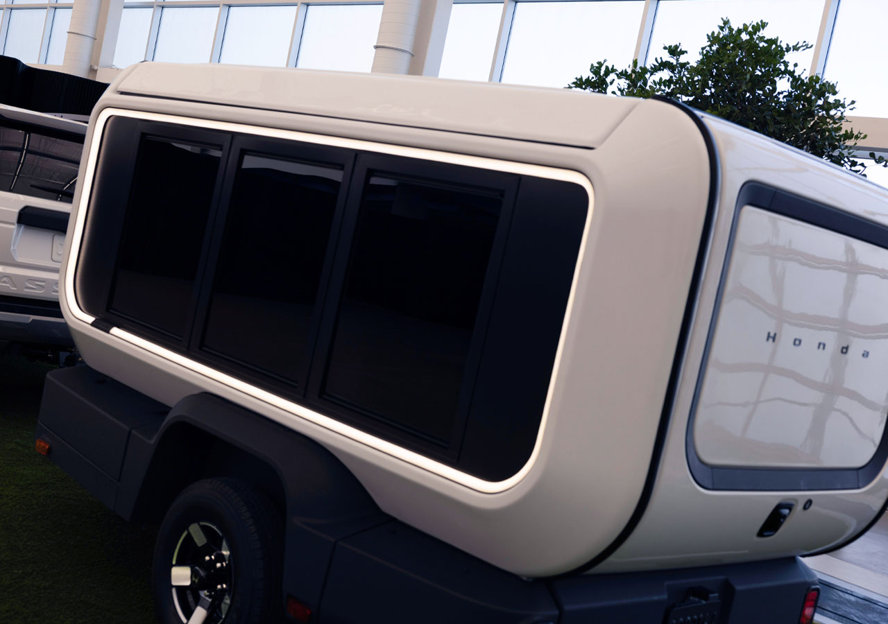 Honda Base Station Solar Powered Camper Trailer