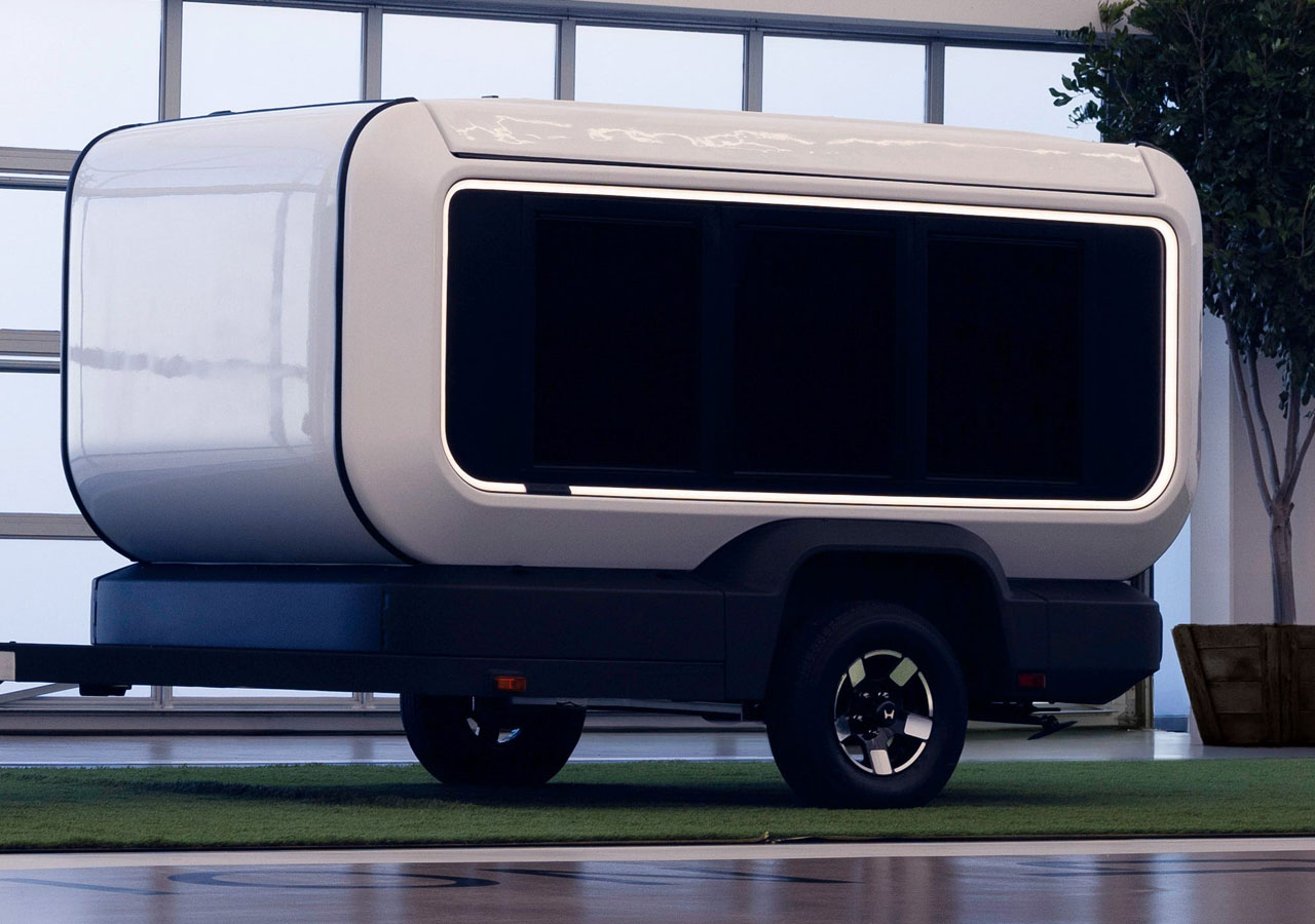 Honda Base Station Solar Powered Camper Trailer