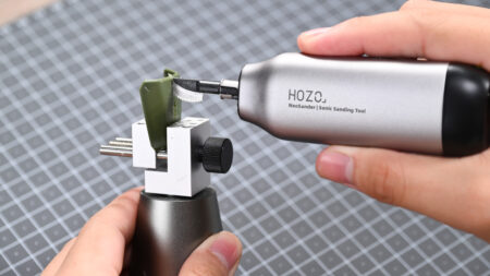Palm-Sized Hozo NeoSander is Designed for Finesse Most Rotary Tools Can’t Handle Hozo NeoSander