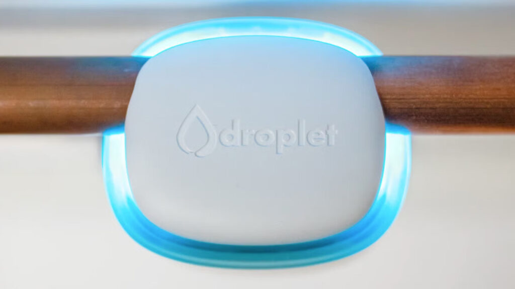Hydrific Droplet Sends Instant Alerts After Detecting Water Leaks and Unusual Usage Hydrific Droplet Sends Instant Alerts After Detecting Water Leaks and Unusual Spikes via Ultrasonic Sensors