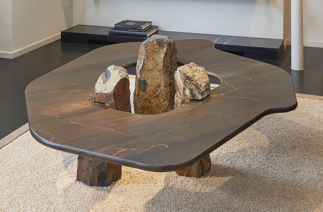 ISHIGUMI coffee table by Michel Amar