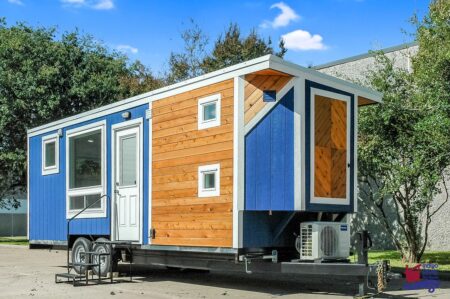 Indigo Go Tiny House Accommodates Everything on a Single Floor