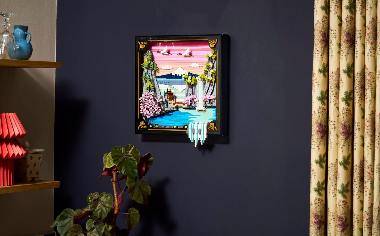 Japanese Cherry Blossom Landscape