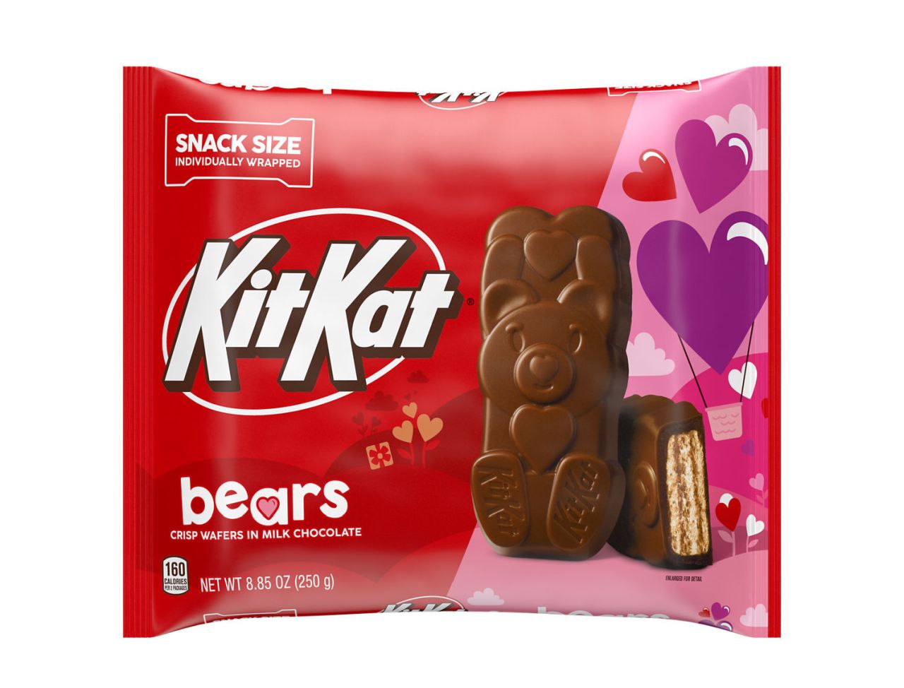 KIT KAT Friendship Exchange Milk Chocolate Snack Size Bears