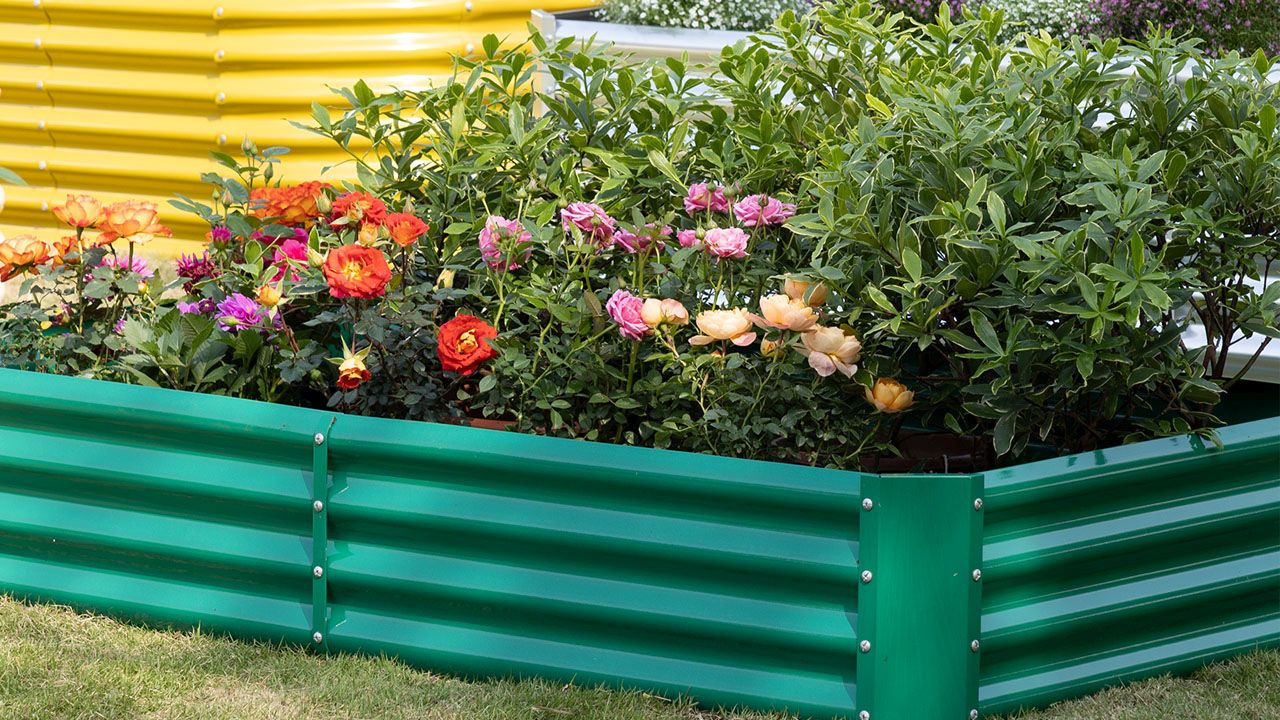 LandGuard Garden Galvanized Raised Beds - 3