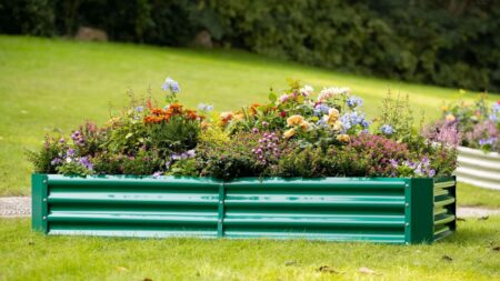 LandGuard Garden Galvanized Raised Beds