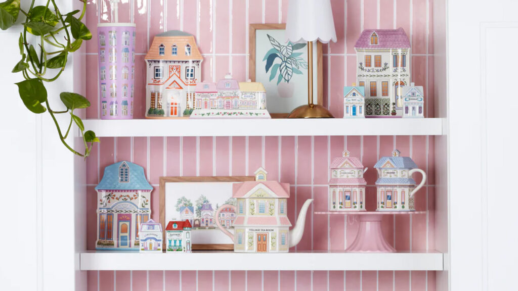 Lenox Spice Village Teapot blends with rest of the collection