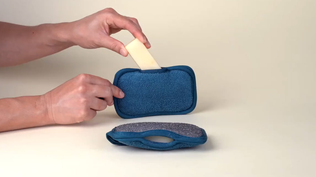 the tiny magnetic sponge is a game changer for clean freaks.