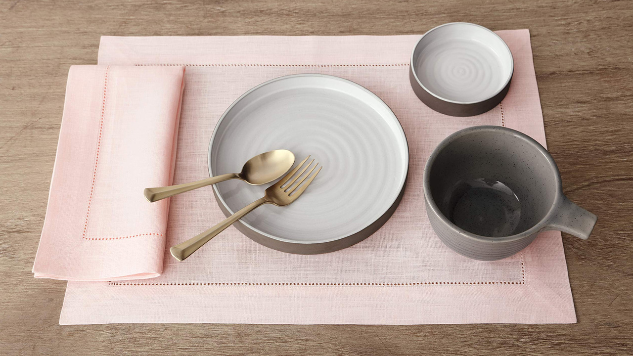 Linen Hemstitch Dinner Napkin set of 4