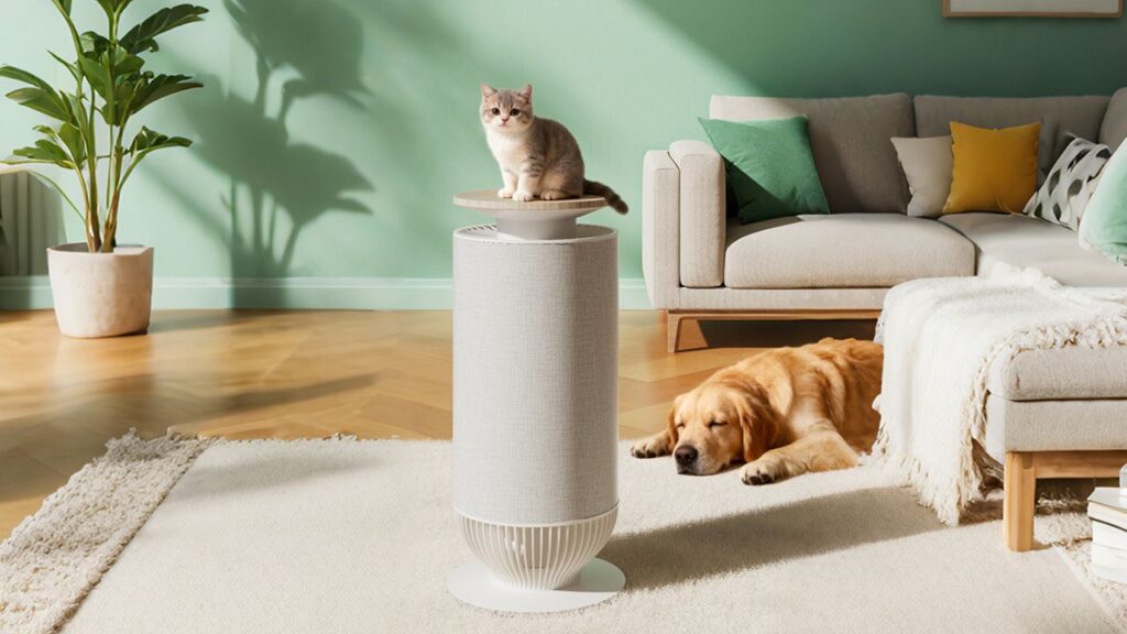 MOVA Puris P10 Pet Air Purifier With Dual-Filtration System Offers Long-Lasting Allergen Protection MOVA Puris P10 Pet Air Purifier