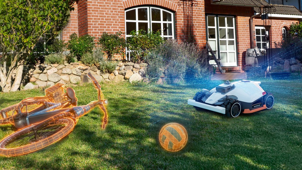 Mammotion LUBA 3 AWD Robotic Lawn Mower - obstacle detection