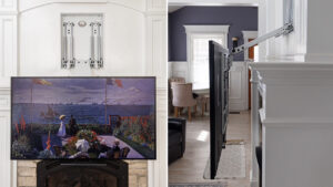 Out of Sight TV Mounting System