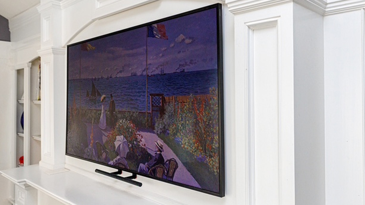 Out of Sight TV Mounting System