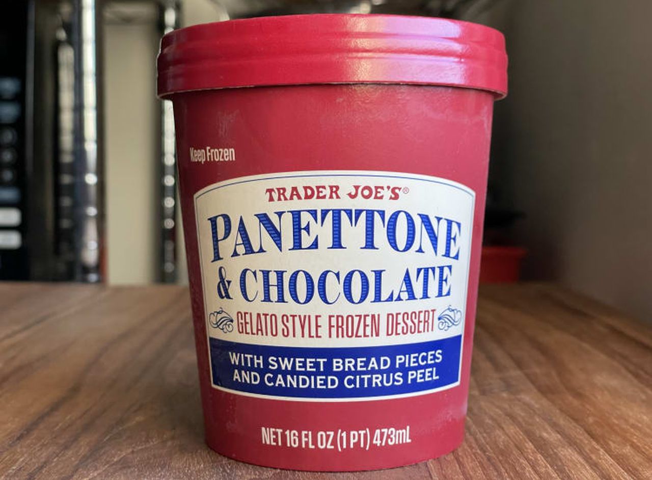 Panettone & Chocolate Gelato Style Frozen Dessert
