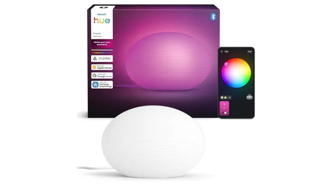 Philips Hue’s Upgraded Flourish Table Lamp