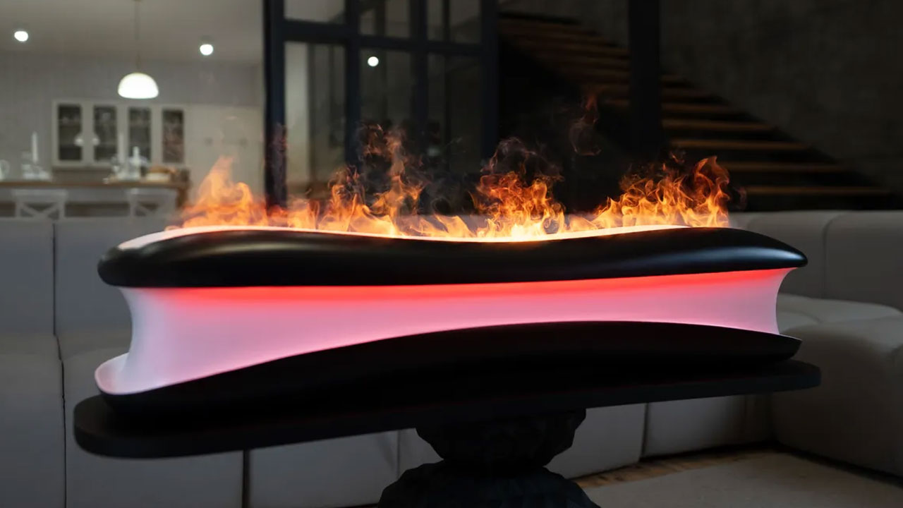 Pyrox Water Powered Fireplace