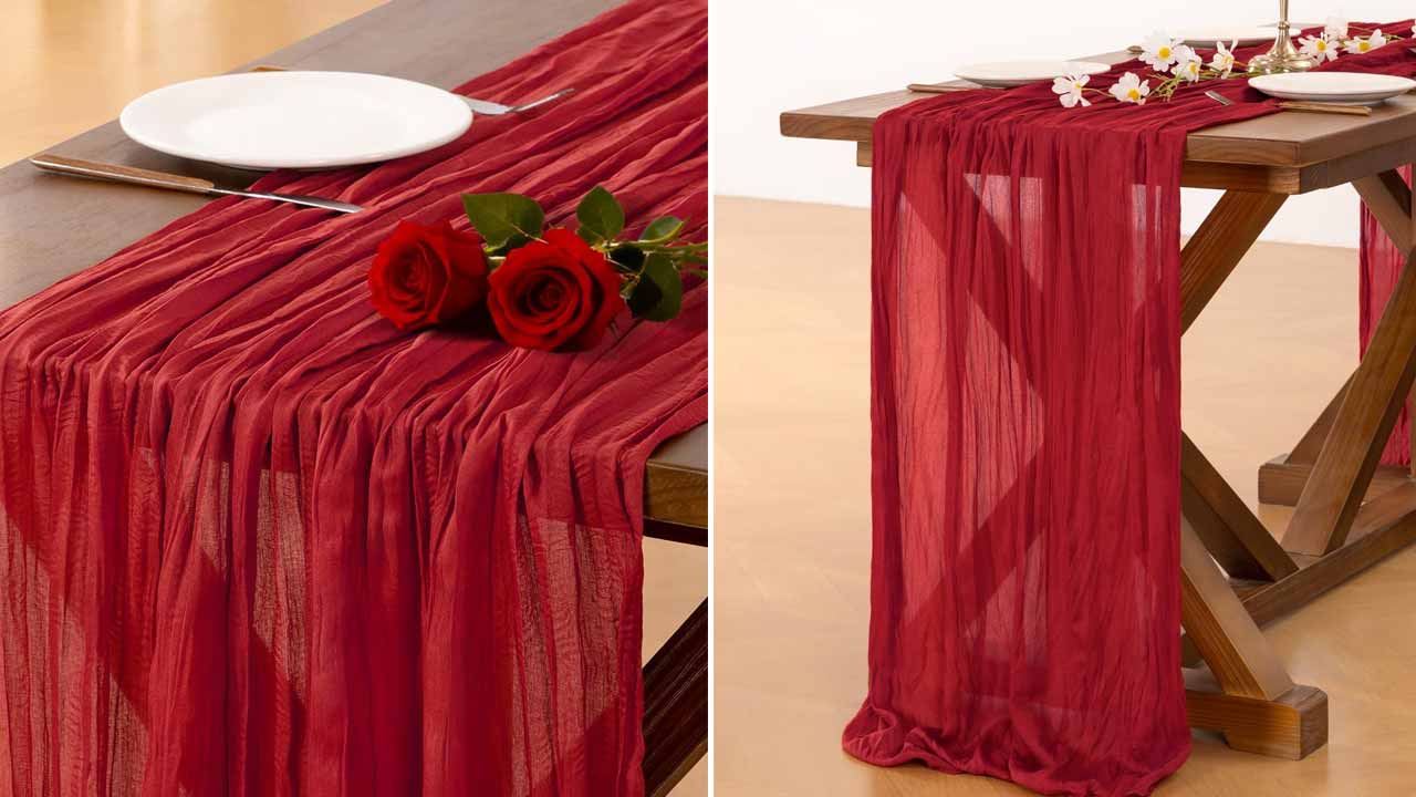 Red-Cheesecloth-Table-Runner