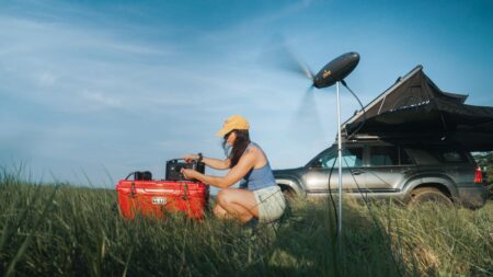 Shine 2.0 Portable Wind Turbine Generates up to 50W of Power