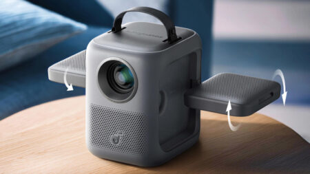 Soundcore’s New Portable Nebula Projector Integrates Flip-Open Speakers That Tilt 180-Degrees Soundcore-by-Anker-Launches-Nebula-P1i-Projectors-at-CES-2026-3