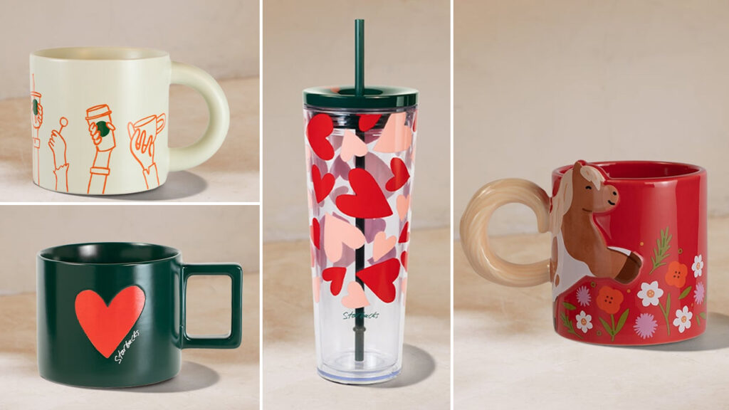 Starbucks Lunar New Year and Valentine’s Day Drinkware (1)