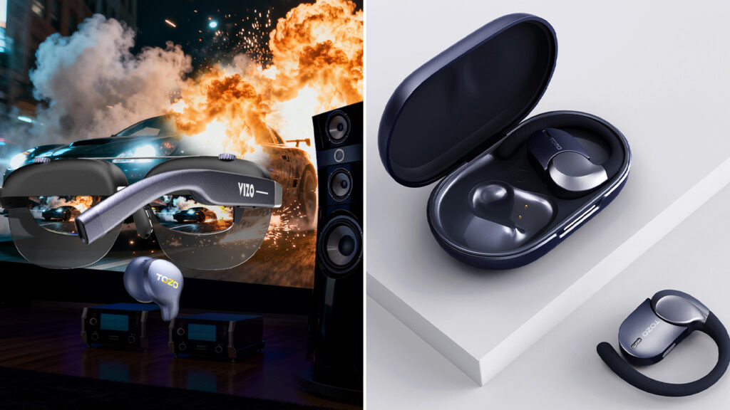 TOZO Brings Open X2 Pro Open Ear Headphones and VIZO Z1 Pro AR Glasses